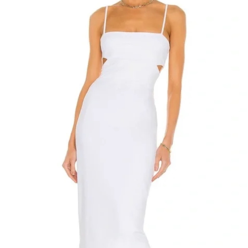 Susana Monaco white cutout mini dress XS